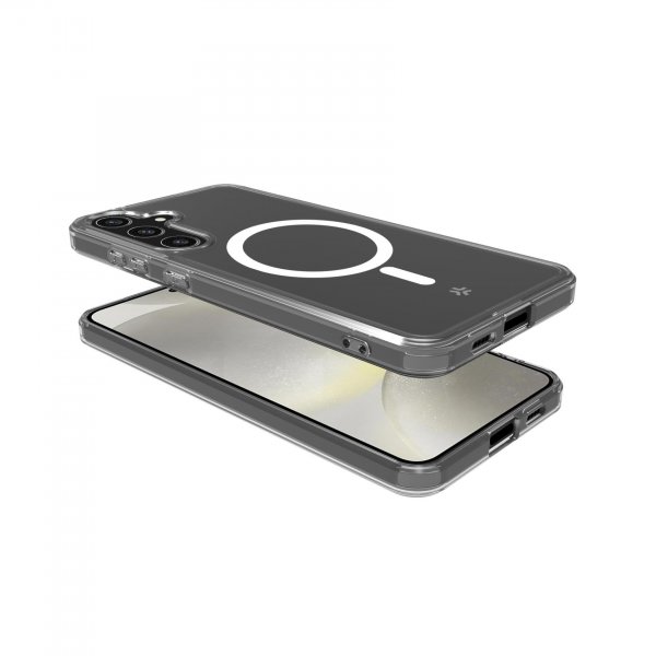 Celly Samsung Galaxy S24 Plus Cover GELSKINMAG MagSafe Transparent