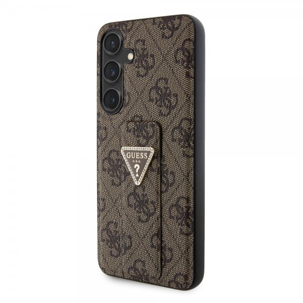 Guess Samsung Galaxy S24 Plus Cover Grip Stand Function Brun