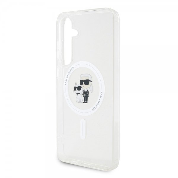 Karl Lagerfeld Samsung Galaxy S24 Plus Cover Ikonik MagSafe Transparent