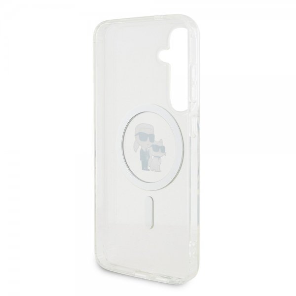 Karl Lagerfeld Samsung Galaxy S24 Plus Cover Ikonik MagSafe Transparent