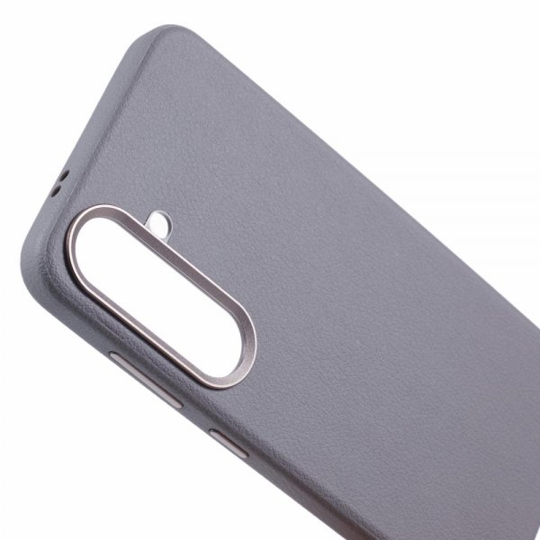 X-Level Samsung Galaxy S24 Plus Cover Lædertekstur MagSafe Grå