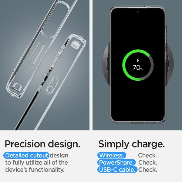 Spigen Samsung Galaxy S24 Plus Cover Liquid Crystal Crystal Clear