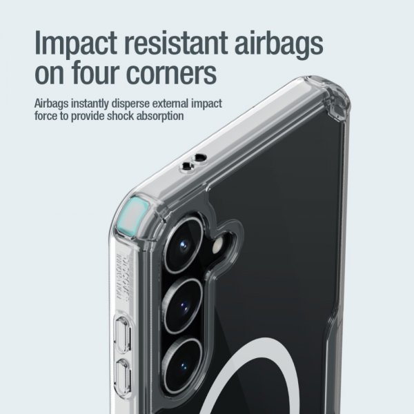 Nillkin Samsung Galaxy S24 Plus Cover Nature Pro Series MagSafe Transparent