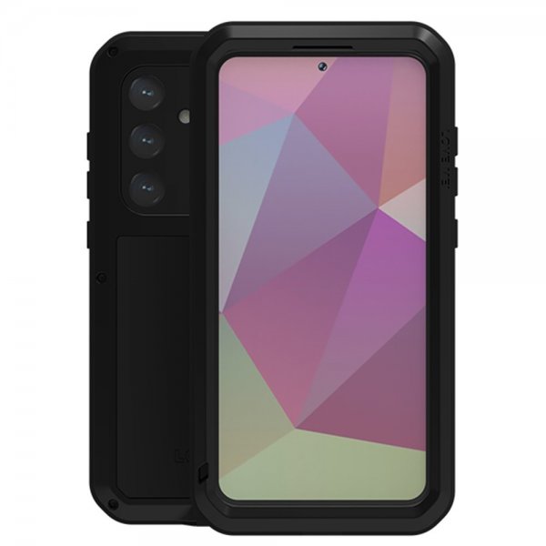 Love Mei Samsung Galaxy S24 Plus Cover Powerful Etui Sort