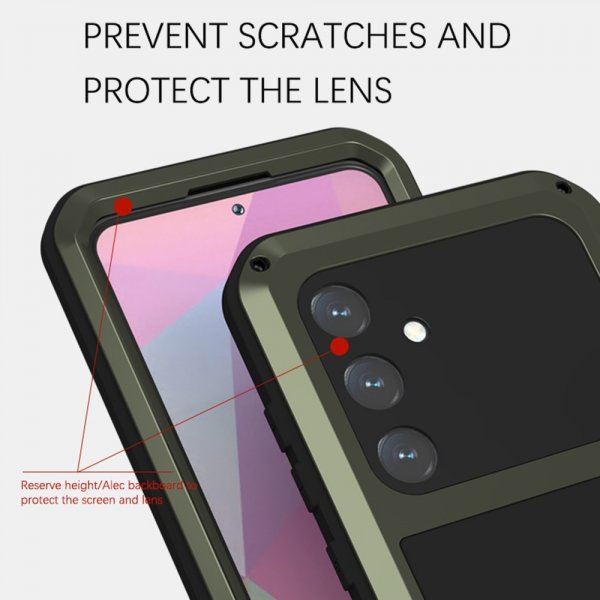 Love Mei Samsung Galaxy S24 Plus Cover Powerful Etui Sort