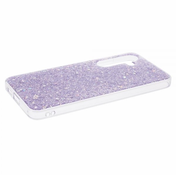 Nordic Covers Samsung Galaxy S24 Plus Cover Sparkle Series Lilac Purple