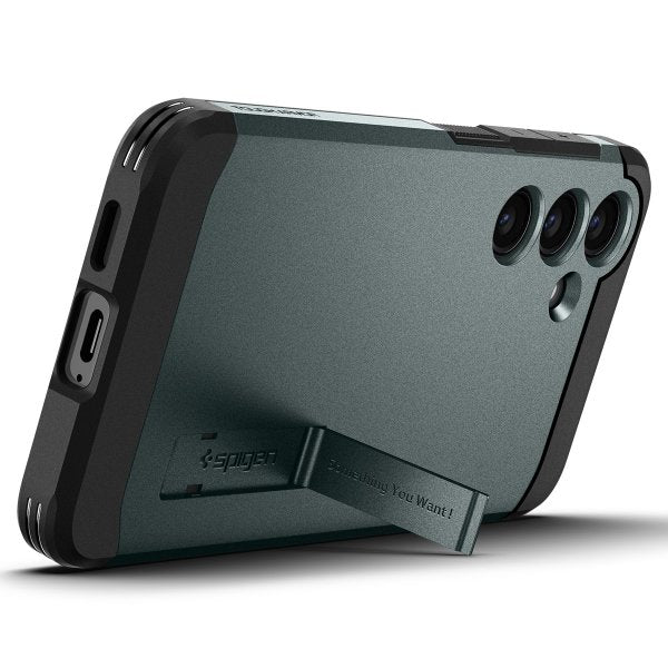 Spigen Samsung Galaxy S24 Plus Cover Tough Armor Abyss Green