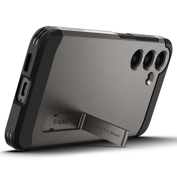Spigen Samsung Galaxy S24 Plus Cover Tough Armor Gunmetal
