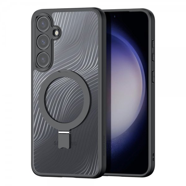 Dux Ducis Samsung Galaxy S24 Cover Aimo Series MagSafe Kickstand Sort