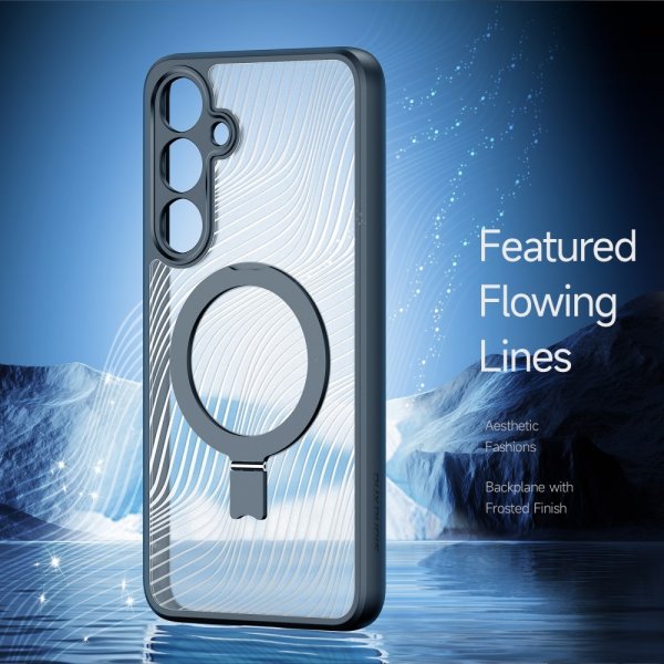 Dux Ducis Samsung Galaxy S24 Cover Aimo Series MagSafe Kickstand Sort