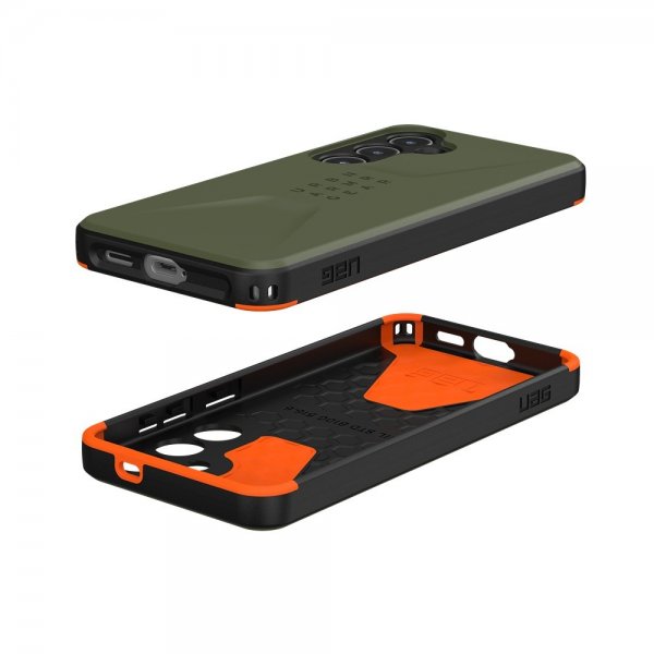 Urban Armor Gear (UAG) Samsung Galaxy S24 Cover Civilian Olive Drab