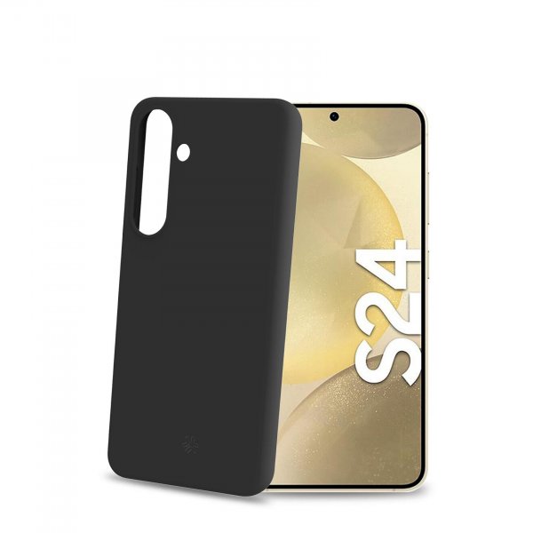 Celly Samsung Galaxy S24 Cover CROMO Sort