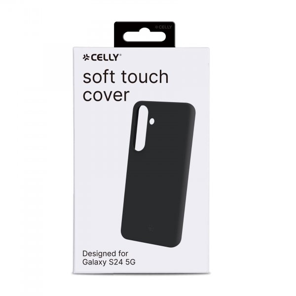 Celly Samsung Galaxy S24 Cover CROMO Sort