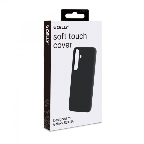 Celly Samsung Galaxy S24 Cover CROMO Sort
