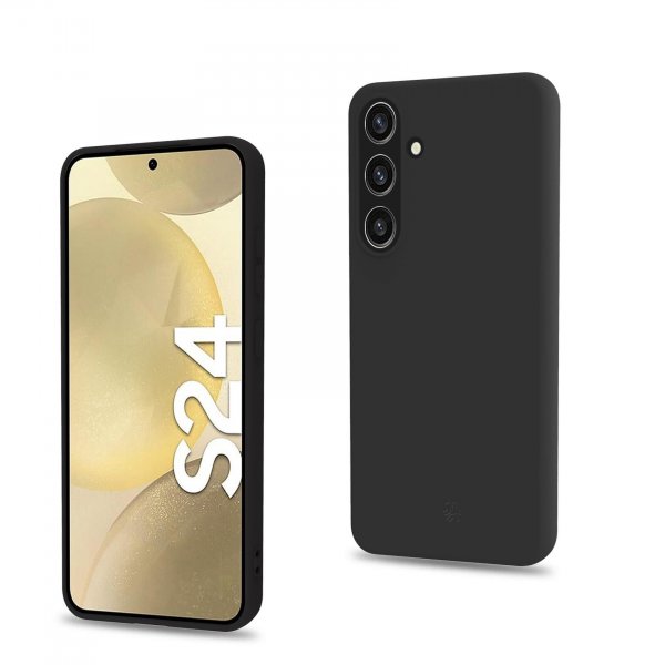 Celly Samsung Galaxy S24 Cover CROMO Sort