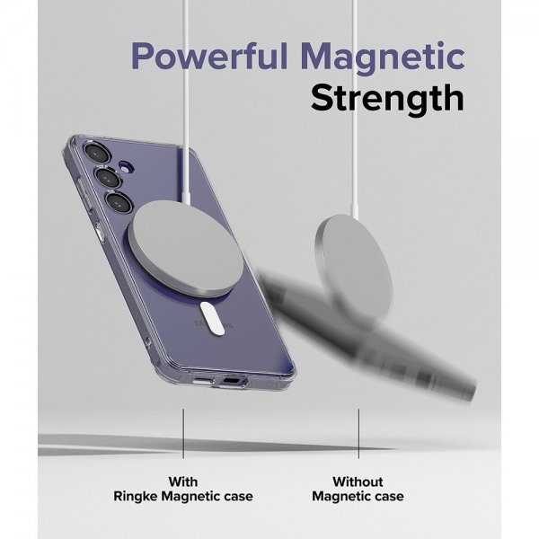Ringke Samsung Galaxy S24 Cover Fusion Magnetic Clear