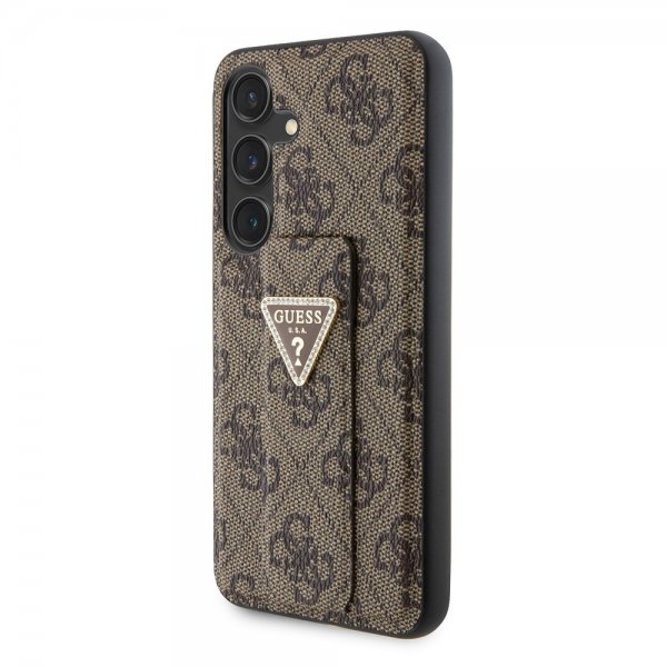Guess Samsung Galaxy S24 Skal Grip Stand Funktion Brun