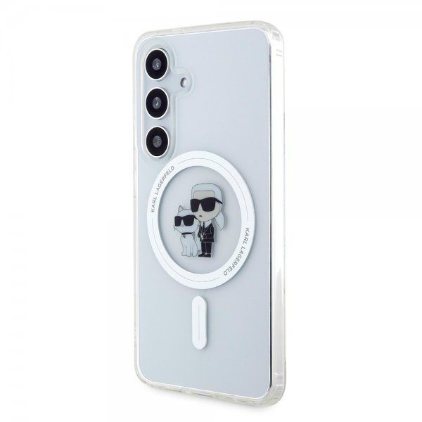 Karl Lagerfeld Samsung Galaxy S24 Cover Ikonik MagSafe Transparent