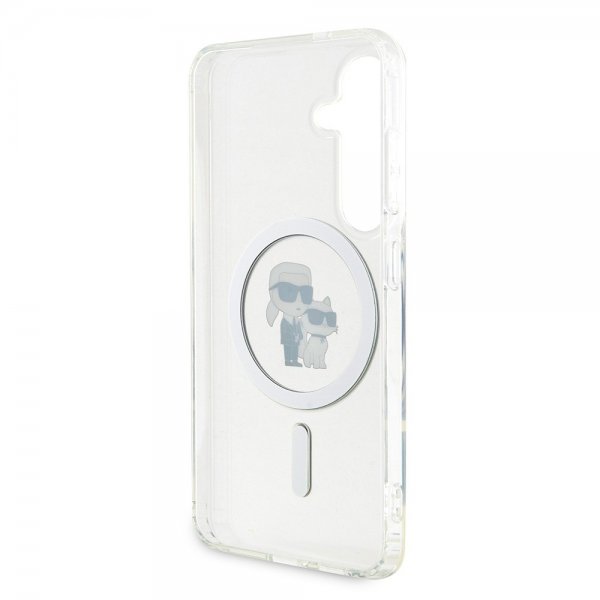 Karl Lagerfeld Samsung Galaxy S24 Cover Ikonik MagSafe Transparent
