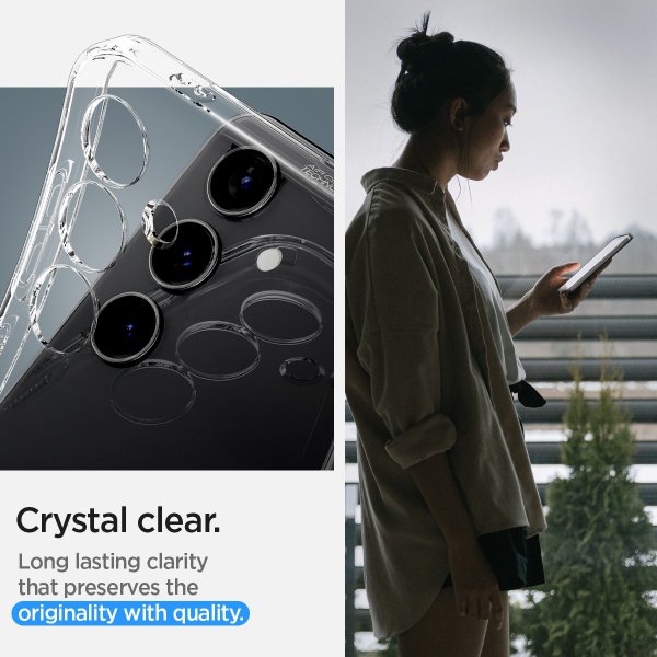 Spigen Samsung Galaxy S24 Cover Liquid Crystal Crystal Clear