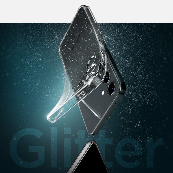 Spigen Samsung Galaxy S24 Cover Liquid Crystal Glitter Crystal Quartz