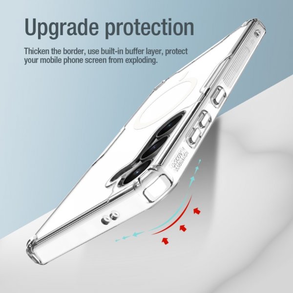 Nillkin Samsung Galaxy S24 Cover Nature Pro Series MagSafe Transparent