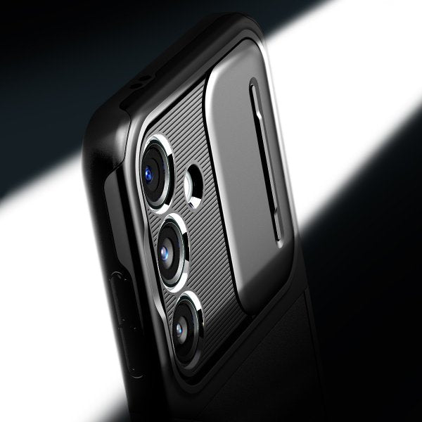 Spigen Samsung Galaxy S24 Cover Optik Armor Sort