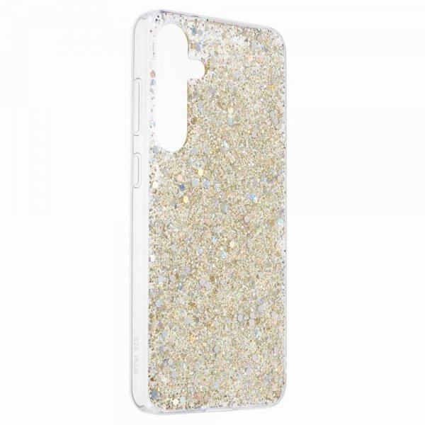 Nordic Covers Samsung Galaxy S24 Cover Sparkle Series Citrine Gold