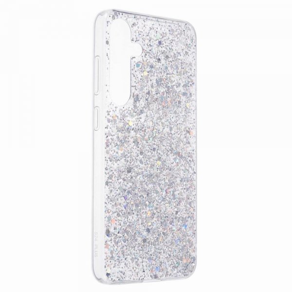 Nordic Covers Samsung Galaxy S24 Cover Sparkle Series Stardust Silver