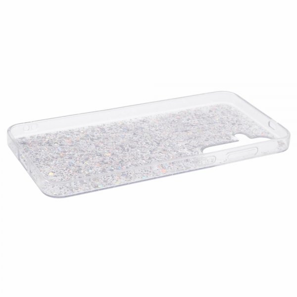 Nordic Covers Samsung Galaxy S24 Cover Sparkle Series Stardust Silver