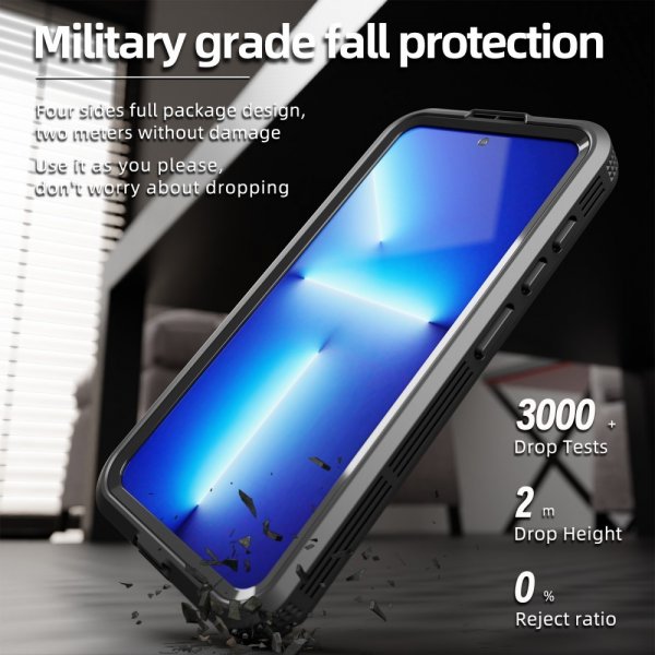 Redpepper Samsung Galaxy S24 Cover Vandtæt IP68 MagSafe Sort