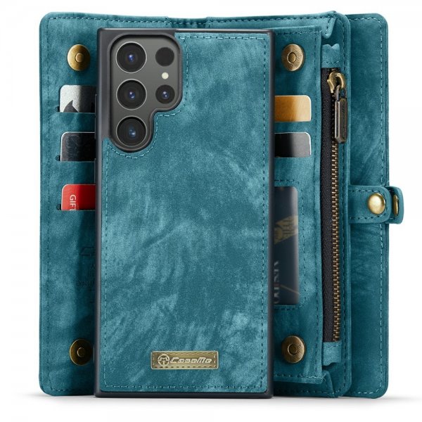 CaseMe Samsung Galaxy S24 Ultra Etui 008 Series Aftageligt Cover Blå