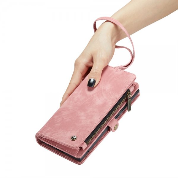 CaseMe Samsung Galaxy S24 Ultra Cover 008 Series Aftageligt Cover Rosa