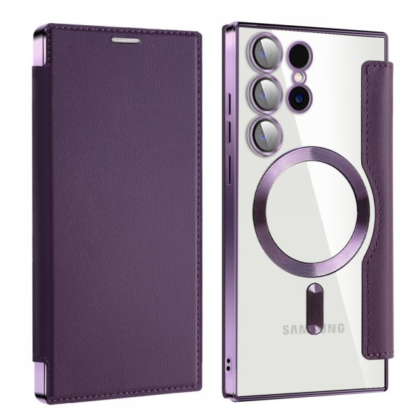 Samsung Galaxy S24 Ultra Cover MagSafe Lilla
