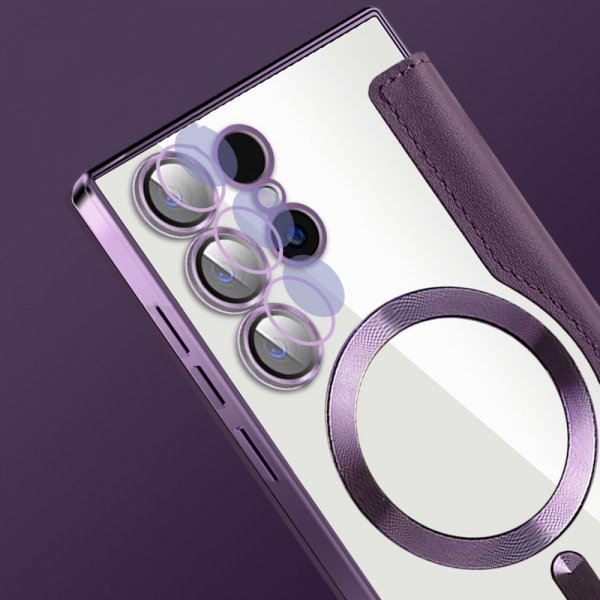Samsung Galaxy S24 Ultra Cover MagSafe Lyserød