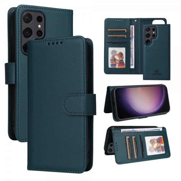 Betopnice Samsung Galaxy S24 Ultra Etui med Aftageligt Cover 005 Blå