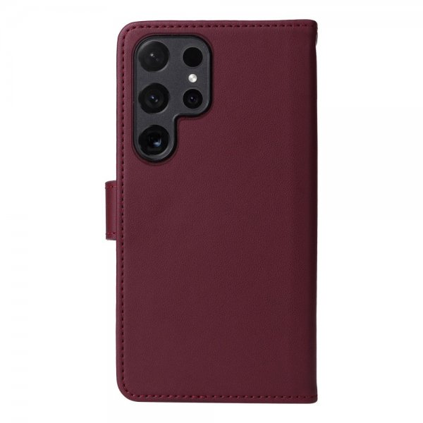 Betopnice Samsung Galaxy S24 Ultra Cover med Aftageligt Skal 005 Rød