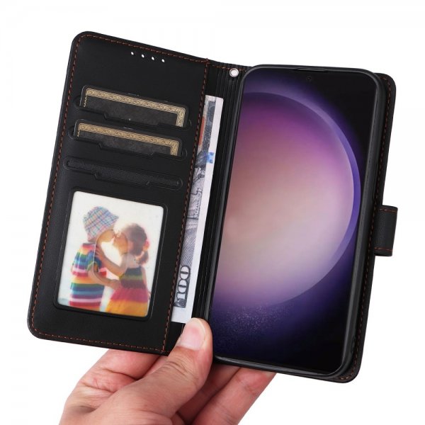 Betopnice Samsung Galaxy S24 Ultra Cover med Aftageligt Etui 005 Sort