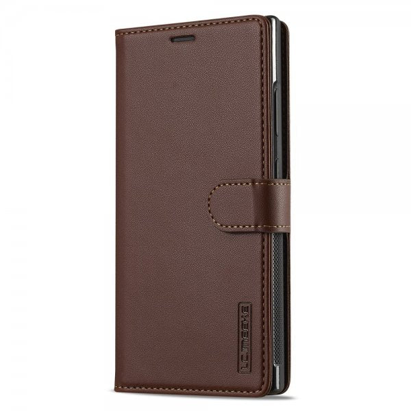Lc.Imeeke Samsung Galaxy S24 Ultra Cover med aftageligt etui L2 Series MagSafe Brun
