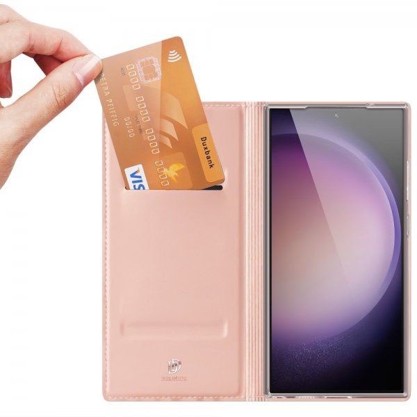 Dux Ducis Samsung Galaxy S24 Ultra Cover Skin Pro Series Rosa