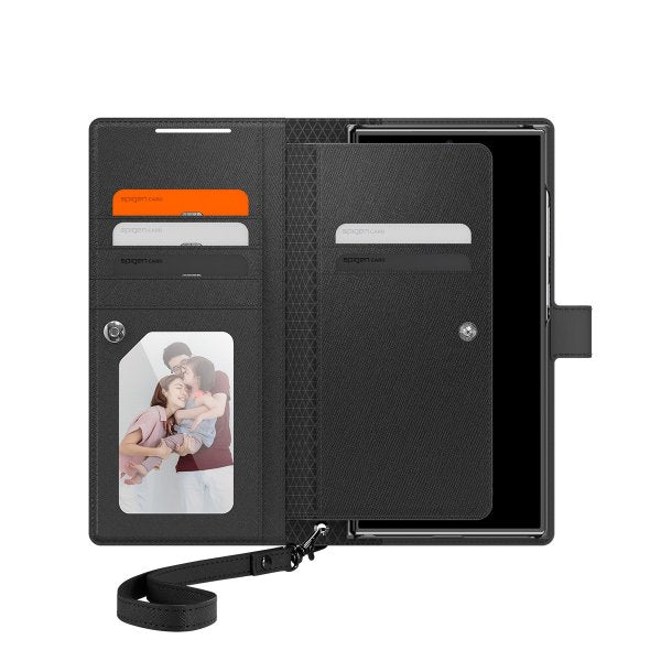 Spigen Samsung Galaxy S24 Ultra Cover Wallet S Plus Sort