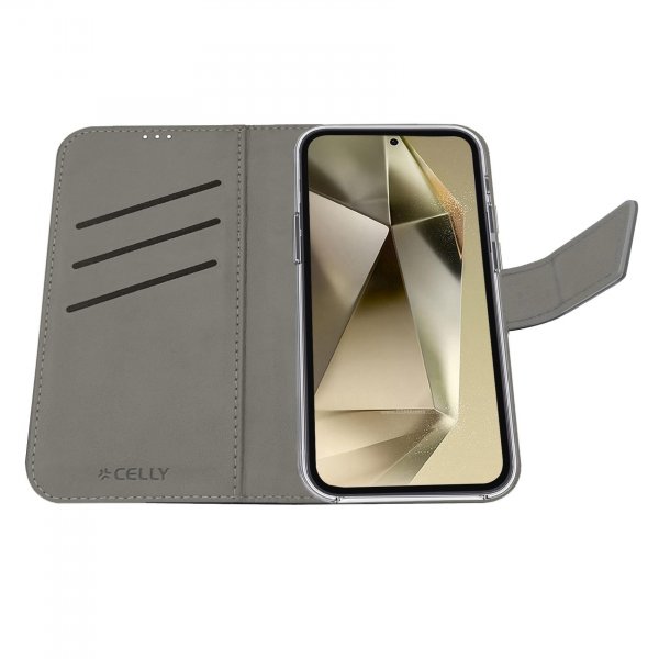 Celly Samsung Galaxy S24 Ultra Fodral Wally Wallet Case Sort