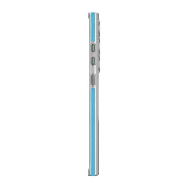 Rvelon Samsung Galaxy S24 Ultra Cover Bølget MagSafe Blå