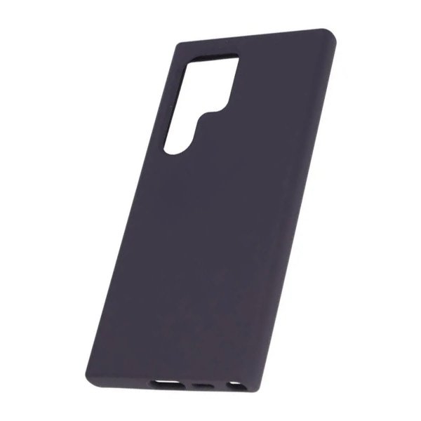Rvelon Samsung Galaxy S24 Ultra Cover Silikone Mørkelilla