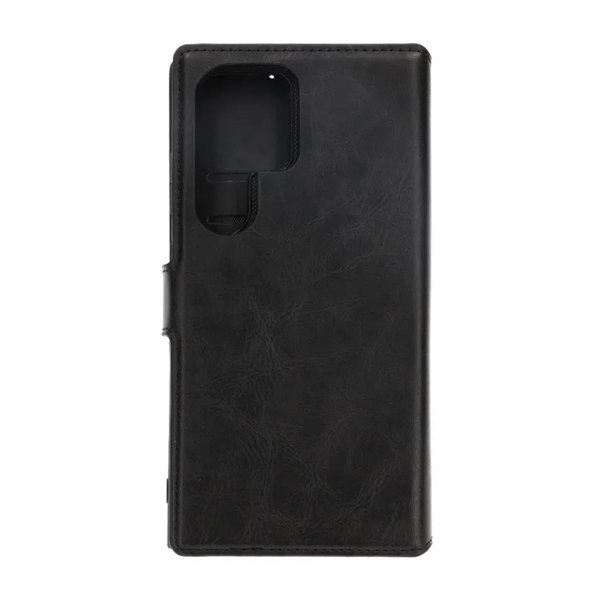 Rvelon Samsung Galaxy S24 Ultra Cover Magnetisk Aftageligt Etui Sort