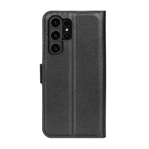 Samsung Galaxy S24 Ultra Cover med Stativ Sort