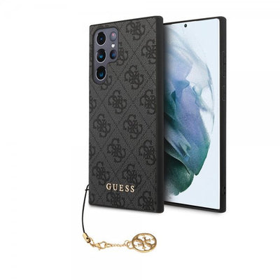 Guess Samsung Galaxy S24 Ultra Cover 4G Charm Grå