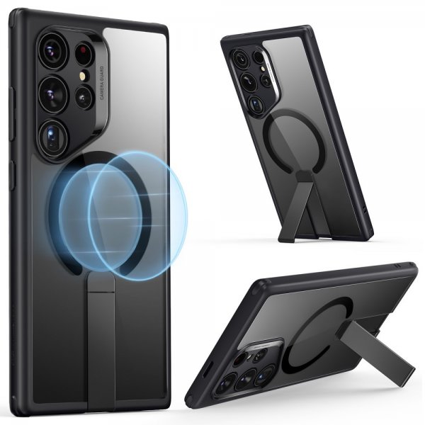 ESR Samsung Galaxy S24 Ultra Cover Boost Flickstand MagSafe Frostet Transparent
