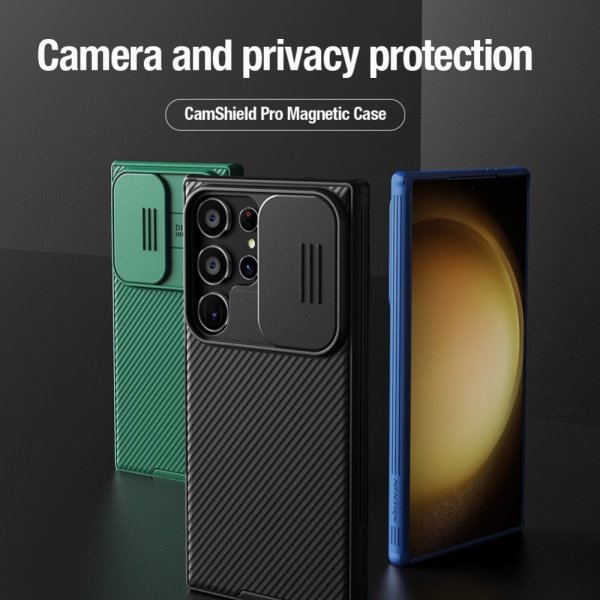 Nillkin Samsung Galaxy S24 Ultra Cover CamShield Pro Sort