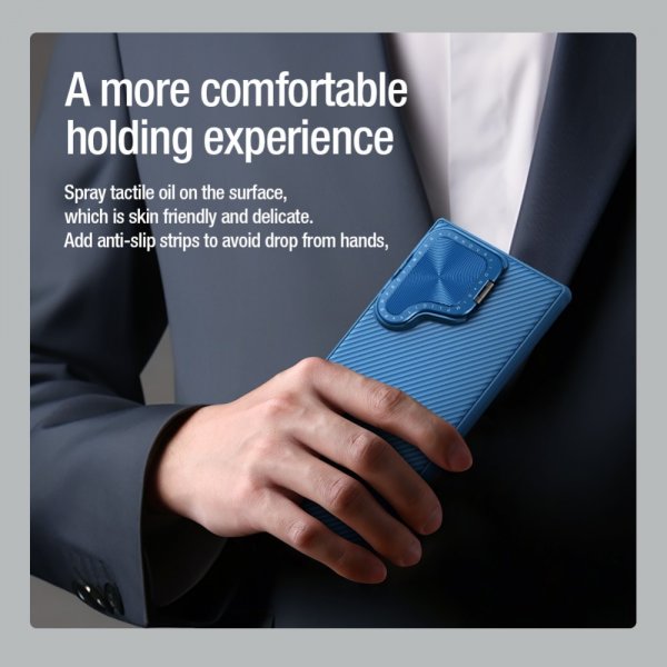 Nillkin Samsung Galaxy S24 Ultra Cover CamShield Prop Blå